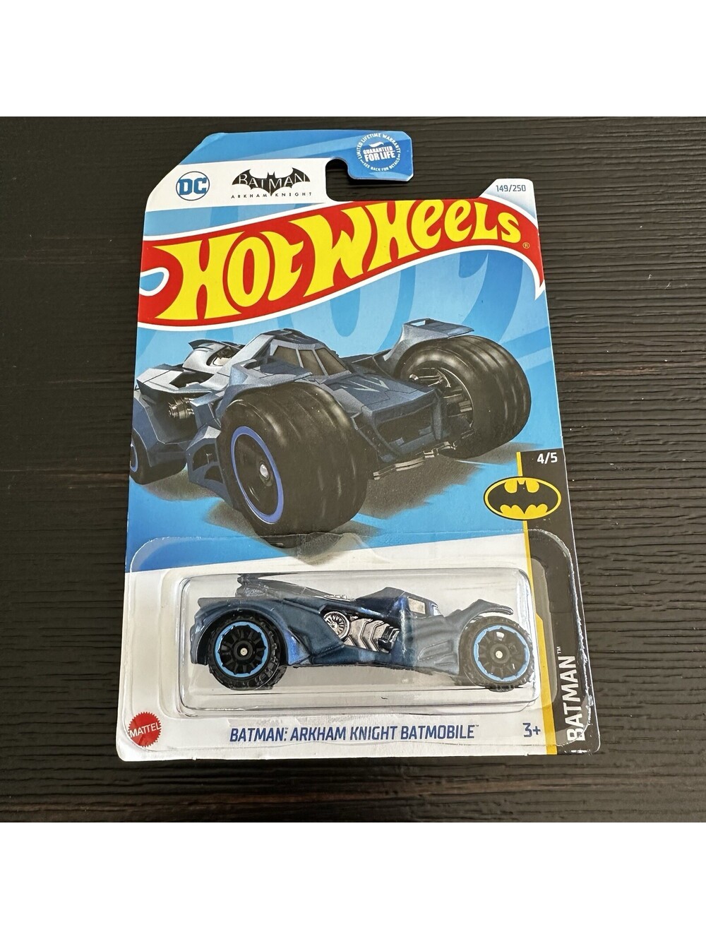 Hot Wheels Batman: Arkham Knight Batmobile 149/250 Batman 4/5